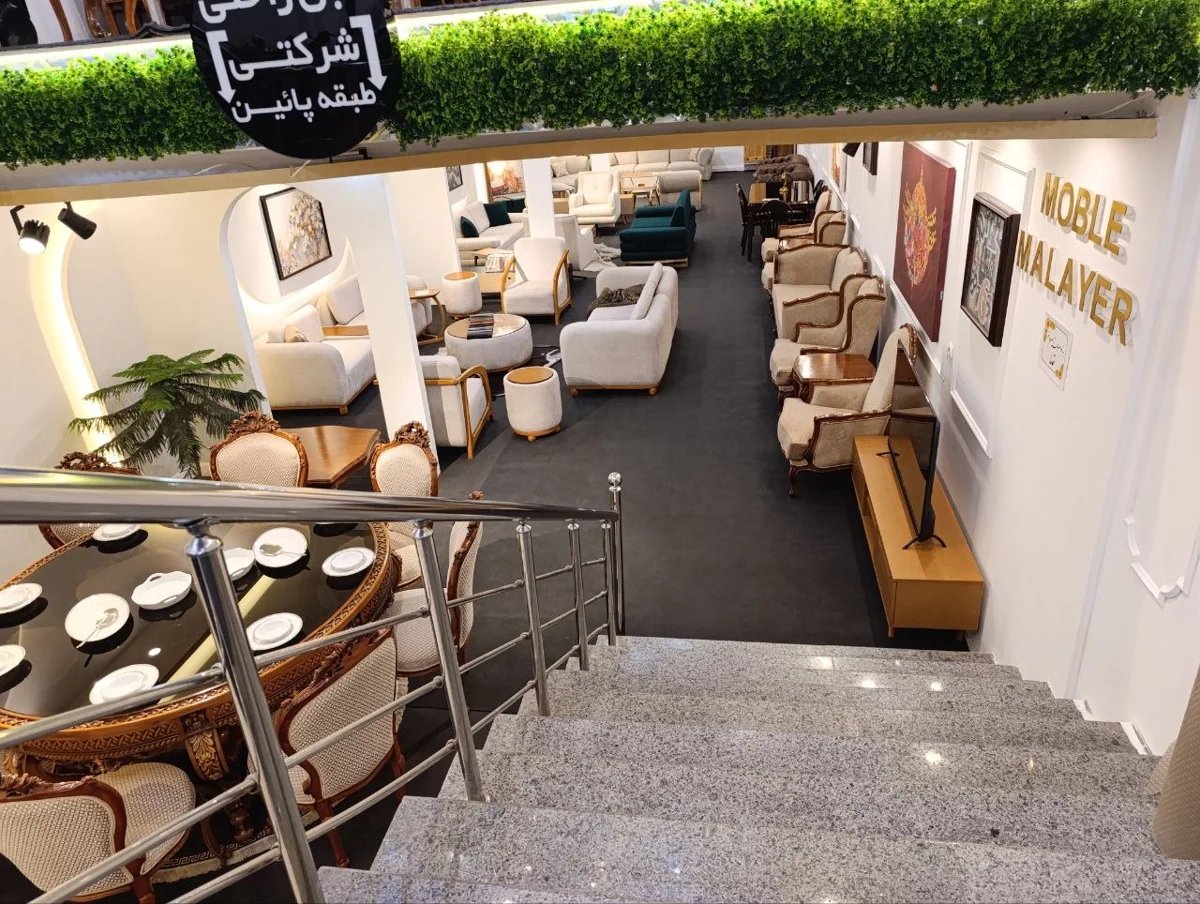 فضای شوروم بانجو مبل